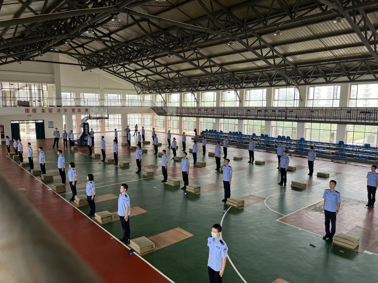 江西警察学院学生处成功举办线上叠军被比赛复赛