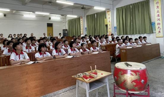 广东第二师范学院赴台山市四九镇开展美育浸润行动计划对口帮扶调研工作