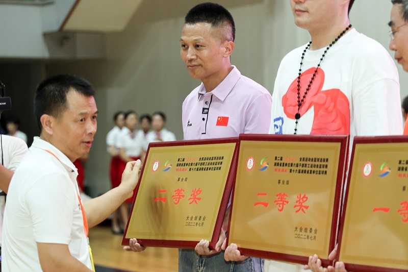 第十六届湖南省直单位篮球赛在湖南商务职业技术学院闭幕