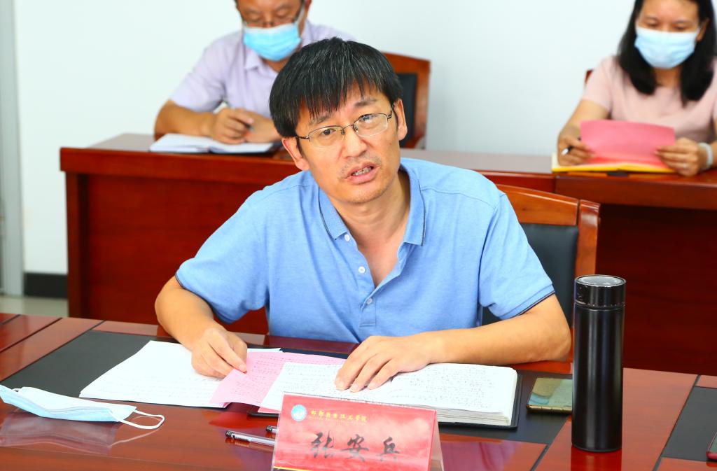 邯郸职业技术学院院党委召开疫情防控及重点工作紧急调度会